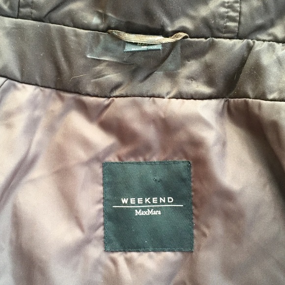 Max Mara Weekend brown hooded puffed coat and 10 - Picture 7 of 8